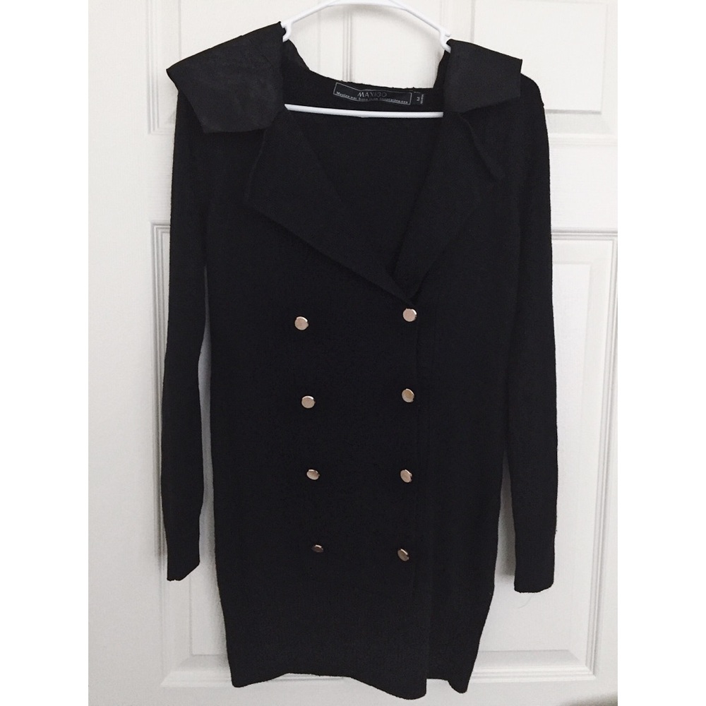 🔥LASTDAY🔥Black knit tunic with hood